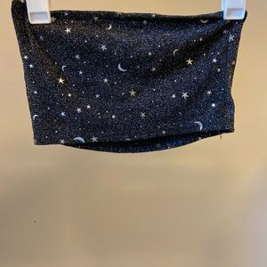 Sparkle star and moon bandeau